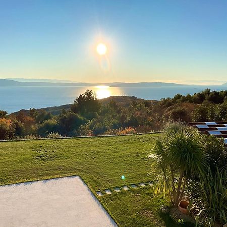 Luxury Panorama Vila With Amazing Seaview In Gondolici 7 Km From Rabac Лабин Екстер'єр фото