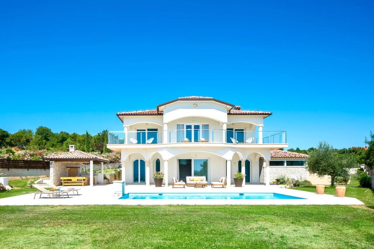 Luxury Panorama Vila With Amazing Seaview In Gondolici 7 Km From Rabac Лабин Екстер'єр фото