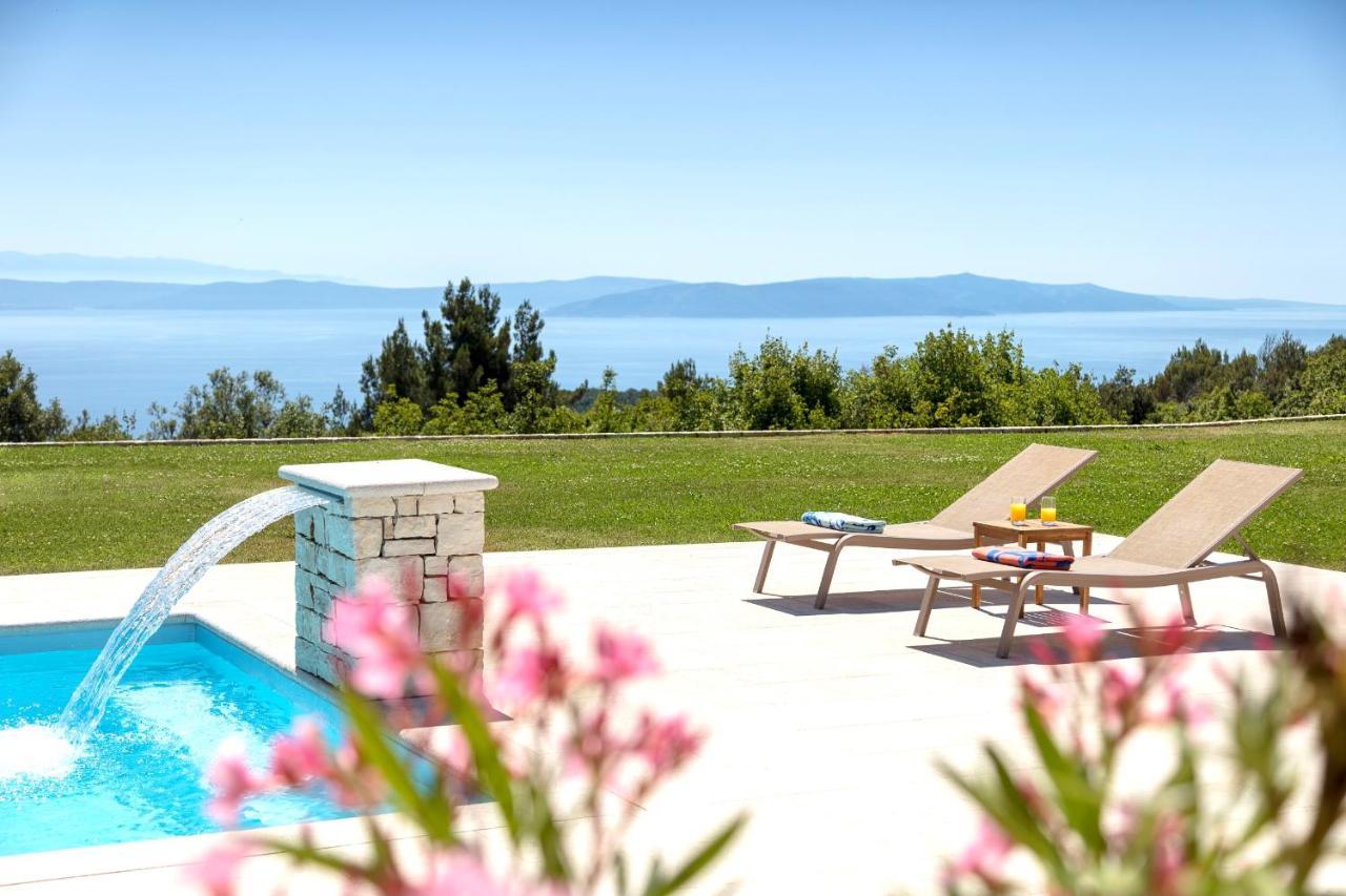 Luxury Panorama Vila With Amazing Seaview In Gondolici 7 Km From Rabac Лабин Екстер'єр фото