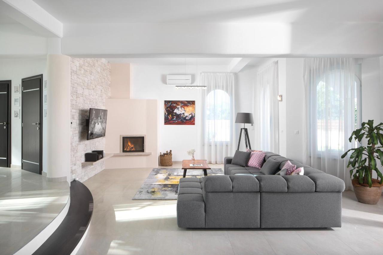 Luxury Panorama Vila With Amazing Seaview In Gondolici 7 Km From Rabac Лабин Екстер'єр фото