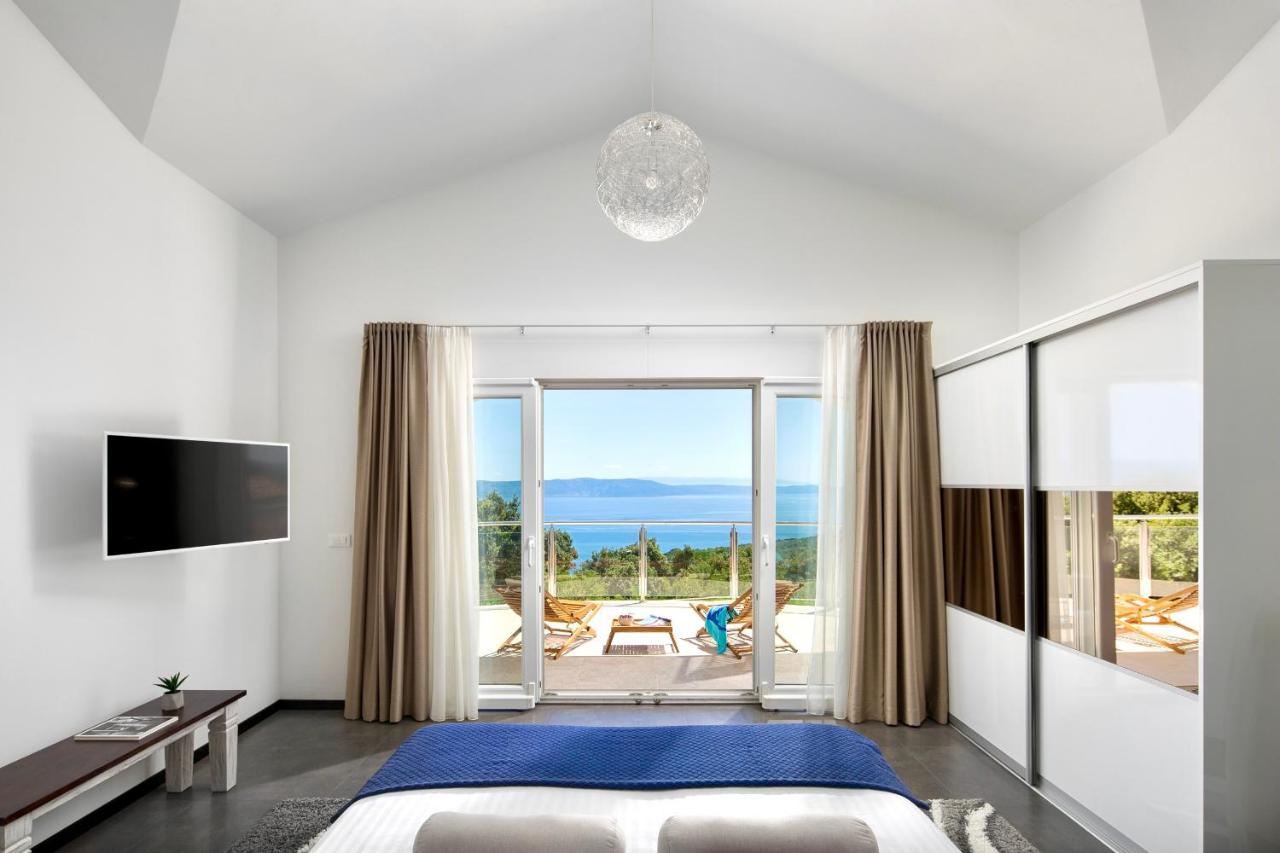 Luxury Panorama Vila With Amazing Seaview In Gondolici 7 Km From Rabac Лабин Екстер'єр фото