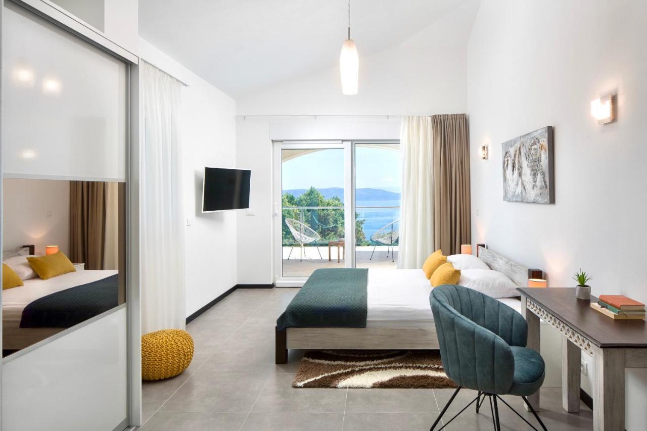Luxury Panorama Vila With Amazing Seaview In Gondolici 7 Km From Rabac Лабин Екстер'єр фото
